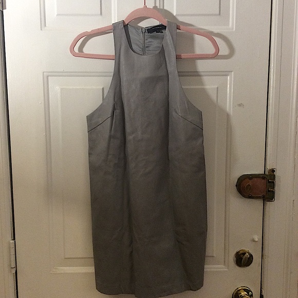 Olivaceous Gray Dress - Picture 2 of 4